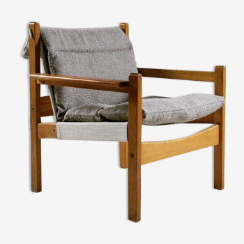 Futurum safari chair by Rolf Rastad and Adolf Relling for Sørlie Möbler, Norway 1960s