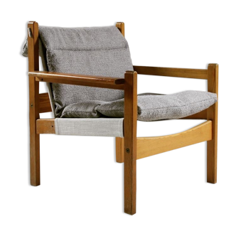 Futurum safari chair by Rolf Rastad and Adolf Relling for Sørlie Möbler, Norway 1960s