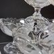 6 glass ice cream bowls in very good condition