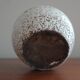 Small vase ball enamelled white