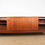 Very Large Danish Sideboard 255 cm in Teak 1960.