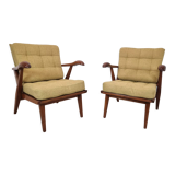 Pair of armchairs by Krasna Jizba