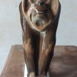 Singe en porcelaine russe