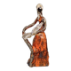 Ceramic sculpture signed M. Detry – Cicogna