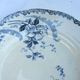 Flat plate Terre de Fer signed HB & Cie Choisy le Roi model Pornic