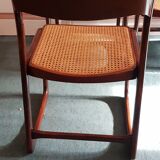 Suite of 6 chairs sleigh Baumann vintage redone