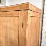 Old oak workshop cabinet