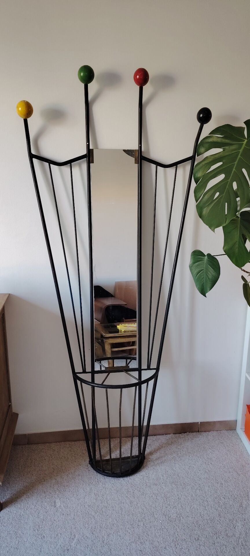 Vintage coat rack