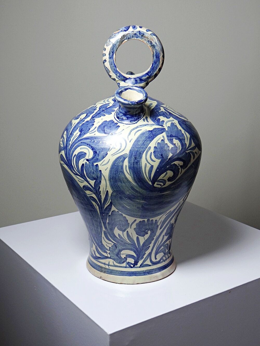 Large Spanish majolica jug Domingo Punter 1952