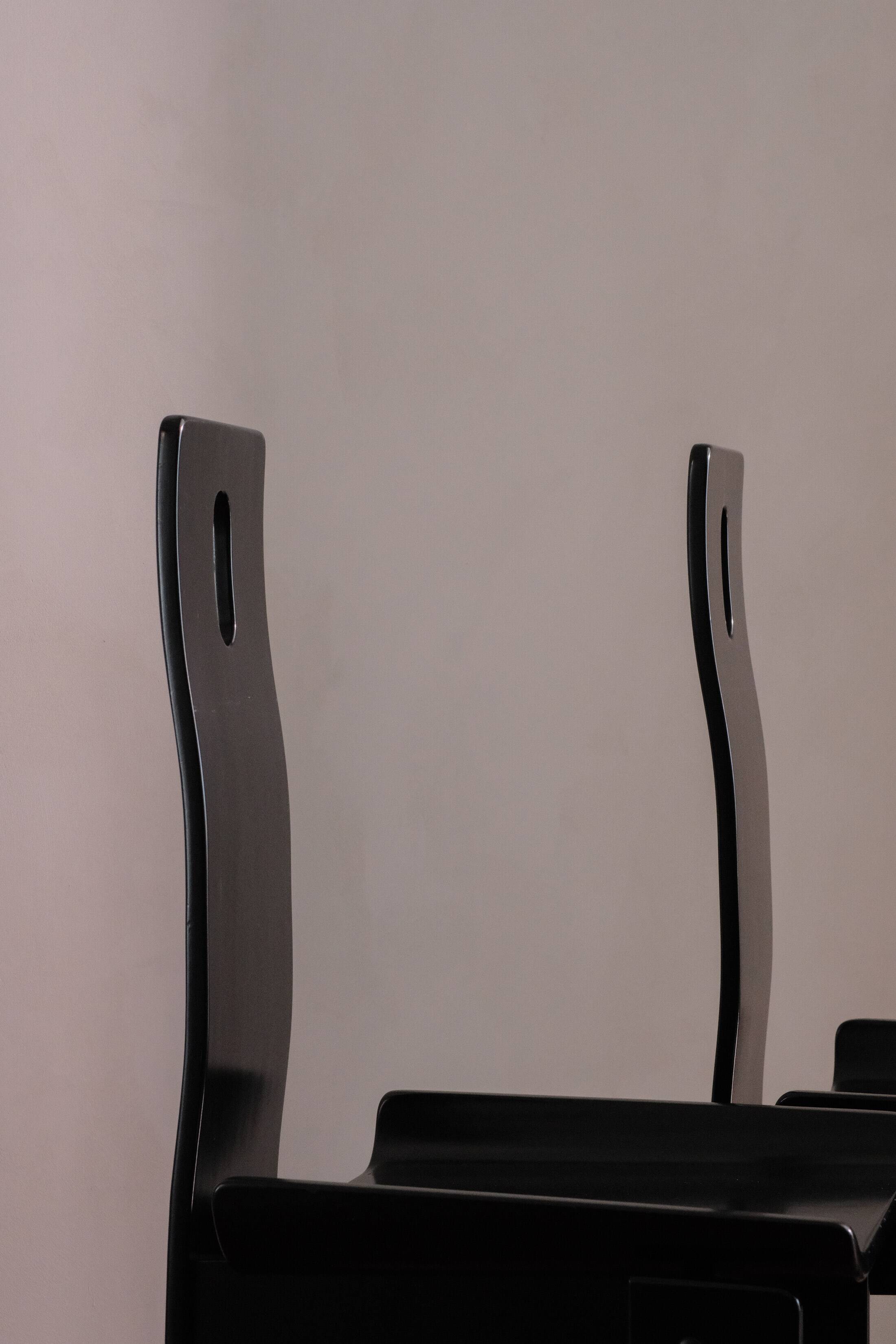 Chaises Diago par Edoardo Landi pour Nikol International, ensemble de 4