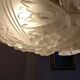Art deco suspension molded glass