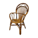 Mid century rattan side chair, 1960s