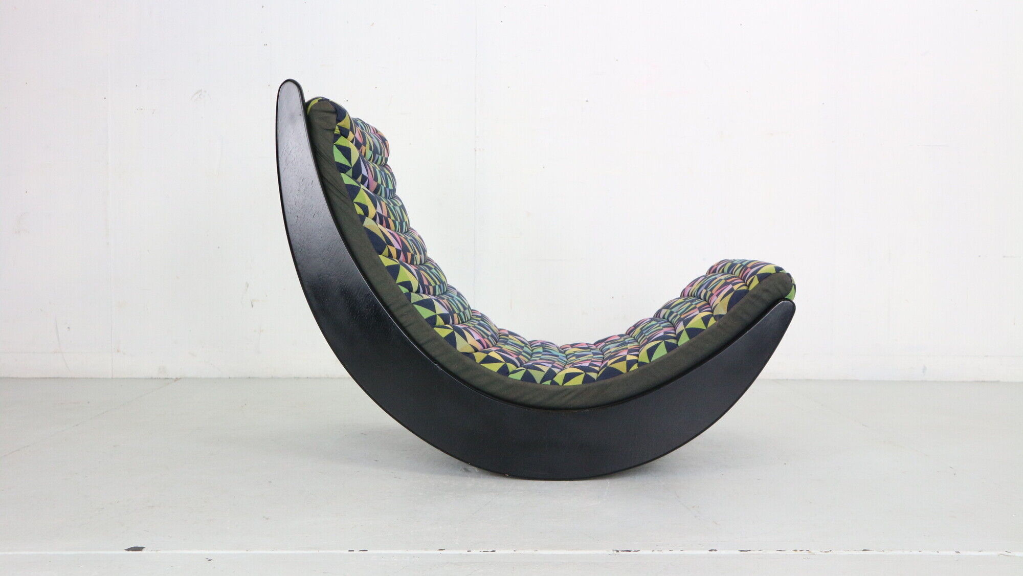 Verner Panton "Relaxer 2" Rocking Chair by Rosenthal, 1970s Denmark