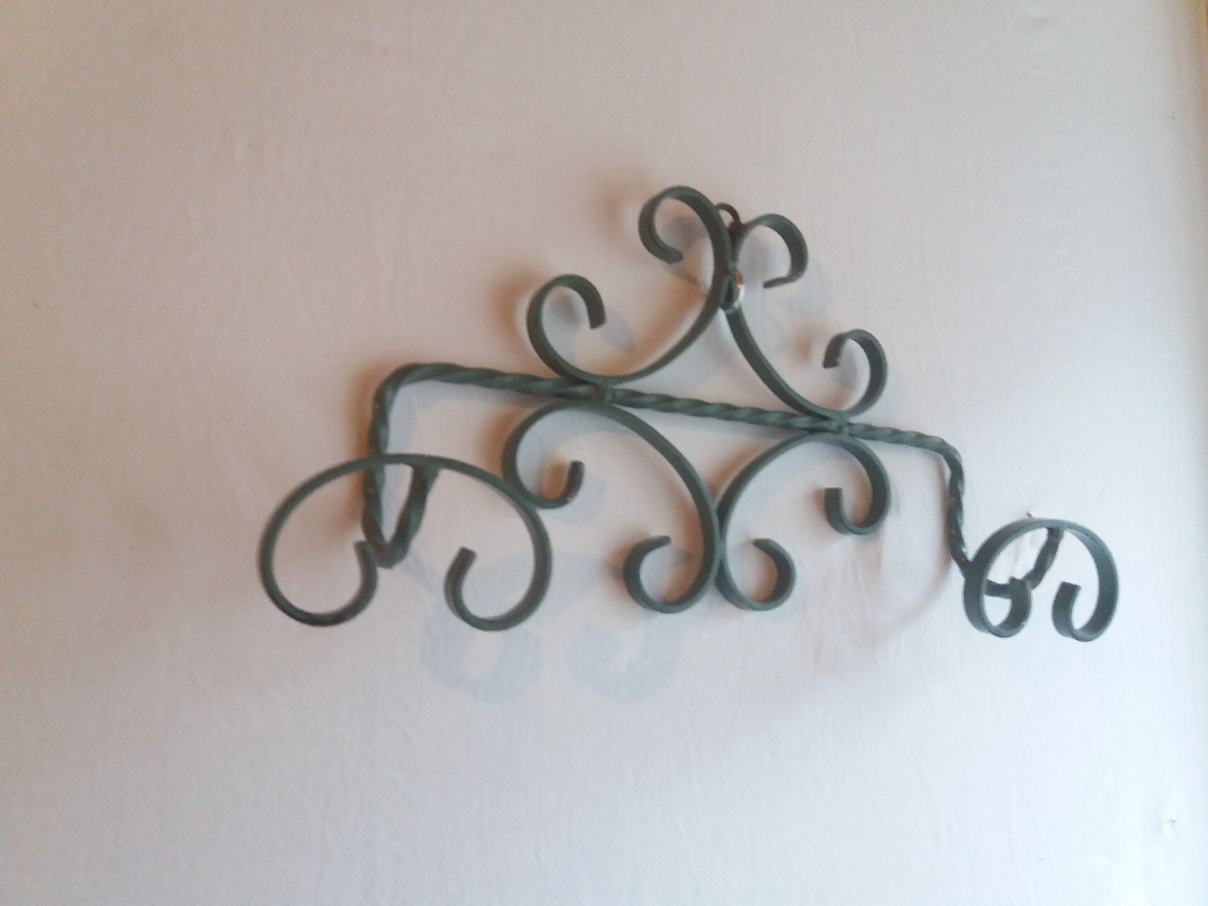 Sage green coats holder