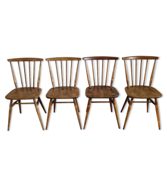 4 Bow Top lounge chairs for Ercol, 60s