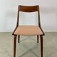 4x Alfred Christensen for Slagelse Møbelvaerk 'Boomerang' Dining Chairs