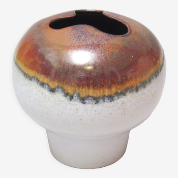 Italian brutalist vase Bertoncello 70s