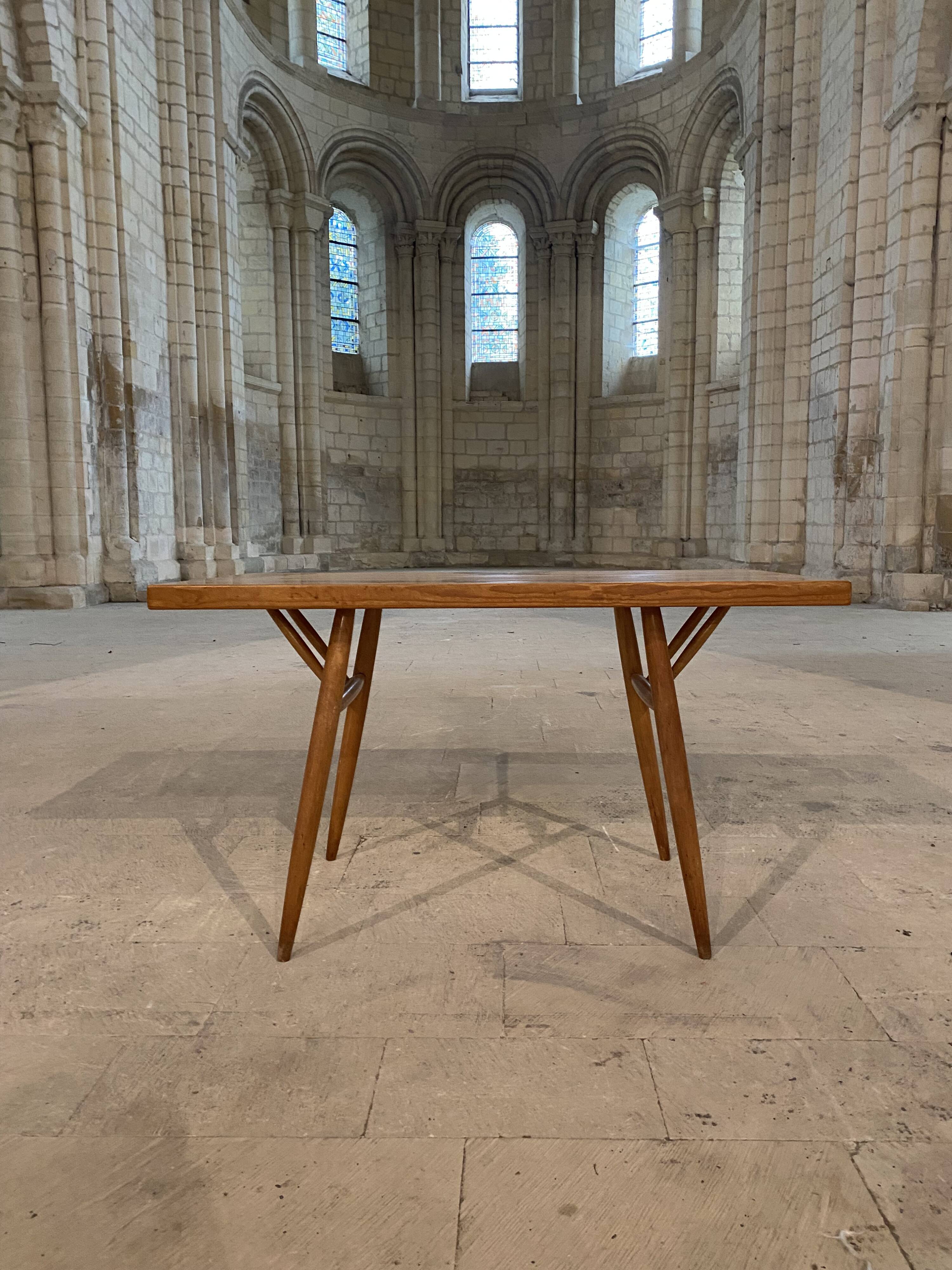 Pirkka table / desk by Ilmari Tapiovaara ... 1950