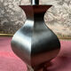 Brushed stainless steel lamp foot 1970