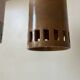 Set of 3 terracotta and enamelled suspensions, France