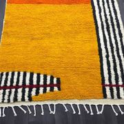 Handmade pure wool rug, size 150/250 cm.