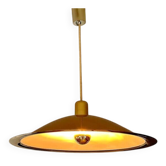 Large Danish Brass Pendant Light