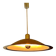 Large Danish Brass Pendant Light