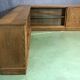 The 1940s oak corner Cabinet