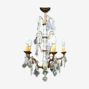 Louis XV style crystal chandelier