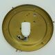 large mid century modern 1960's 1970's bubble amber glass CEILING LIGHT
