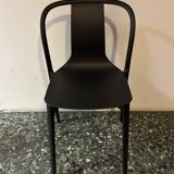 Vitra Belleville black chaise by Bouroullec