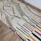 Tapis berbère en laine fait main