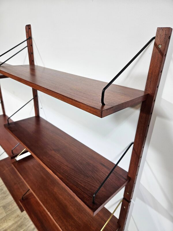 Étagère modulaire par Poul Cadovius/System/Cado Royal/années 1960