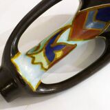 Vase amphora faience mate