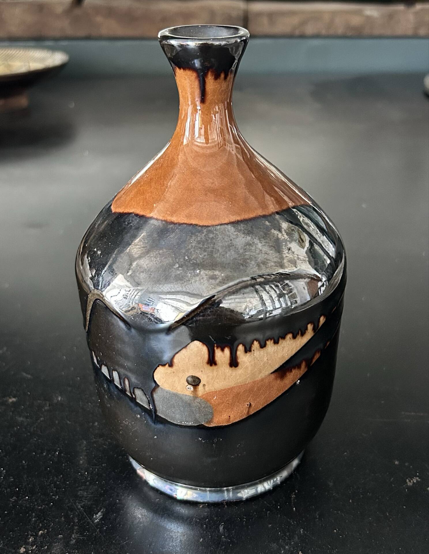Unique piece vase by a ceramic artist