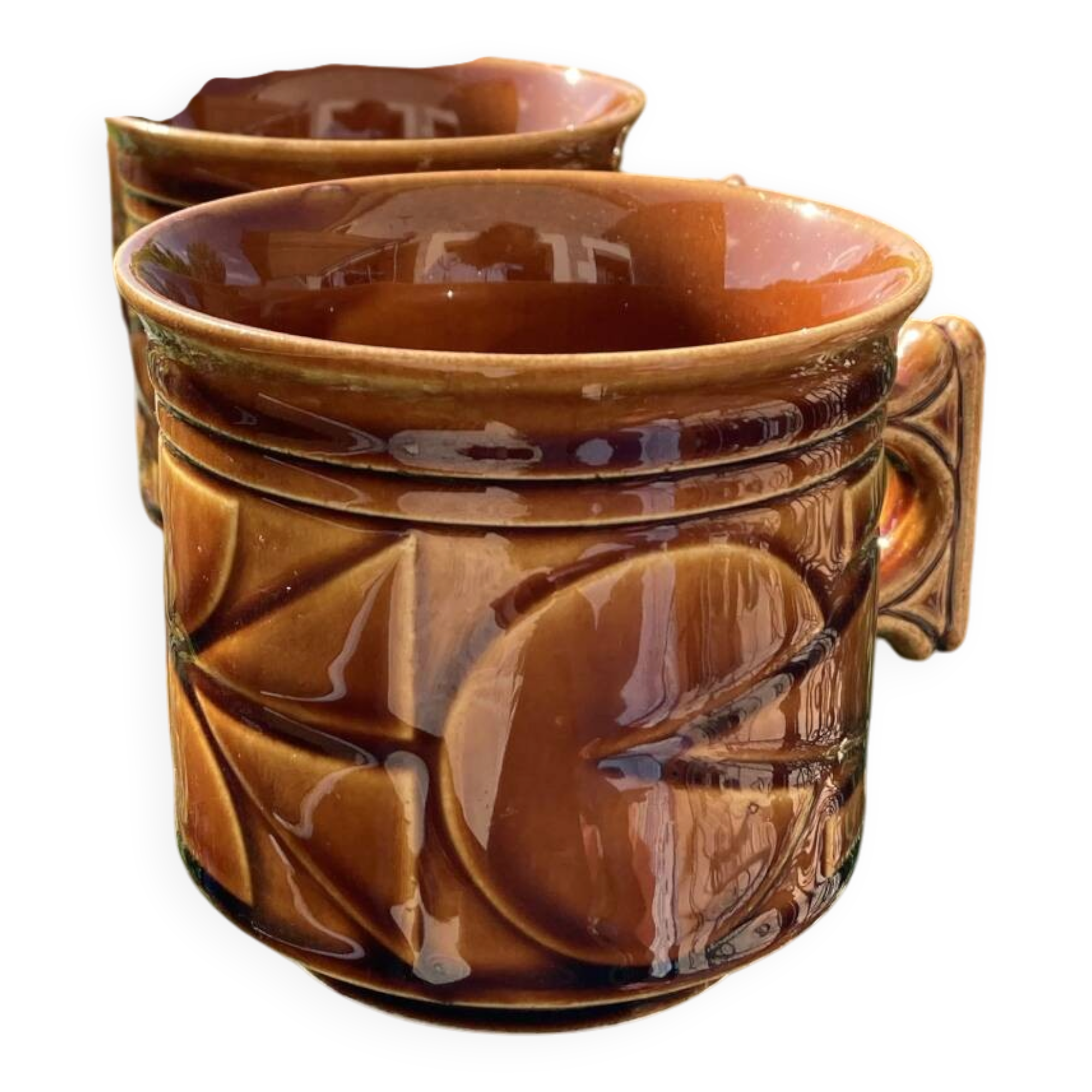 Space Age camel mugs