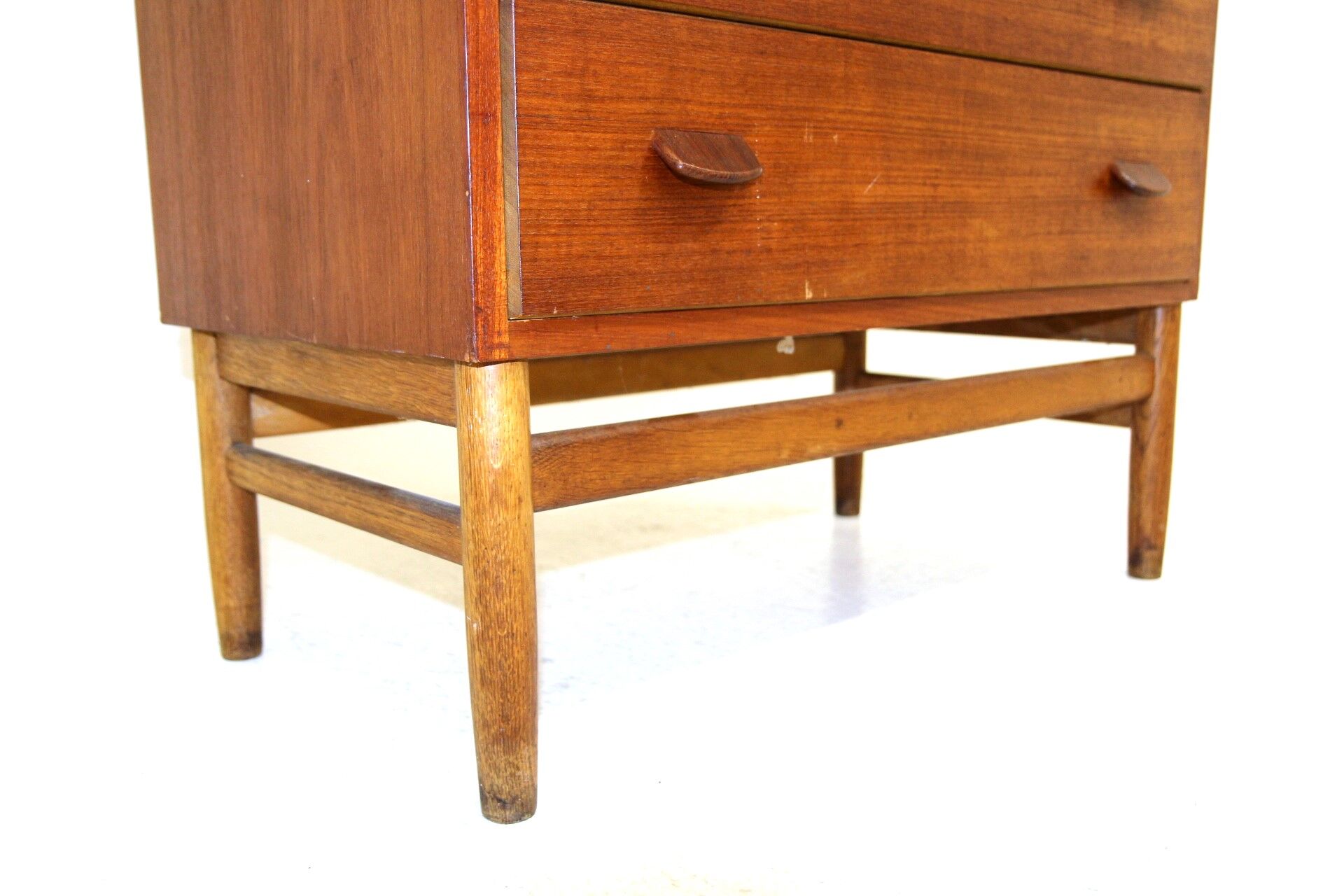 Chest of drawers "Tallboy" in teak, Poul Volther, Denmark, 1960