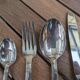 Silver plated cutlery set 84g Noel Collet hallmark