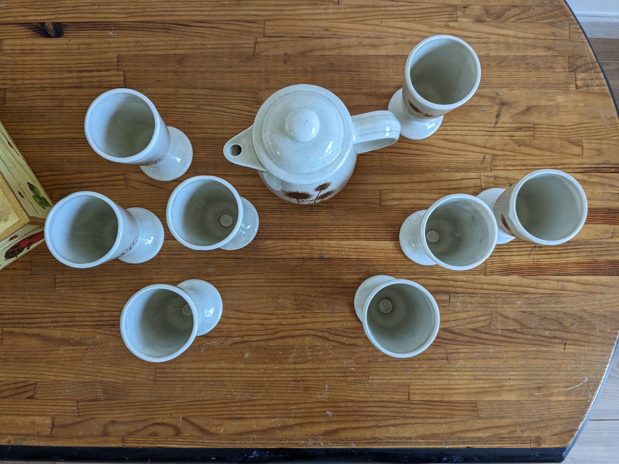 Service à café 9 pièces de Sarreguemines
