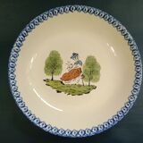 Pair of ceramic plates from Saint Clement