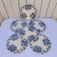 Plates, the salt shakers model the violets, ironstone.