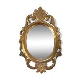 Baroque mirror gilded wood.
