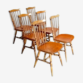 6 Baumann bistro chairs