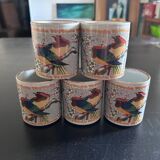 Set of 5 espresso cups