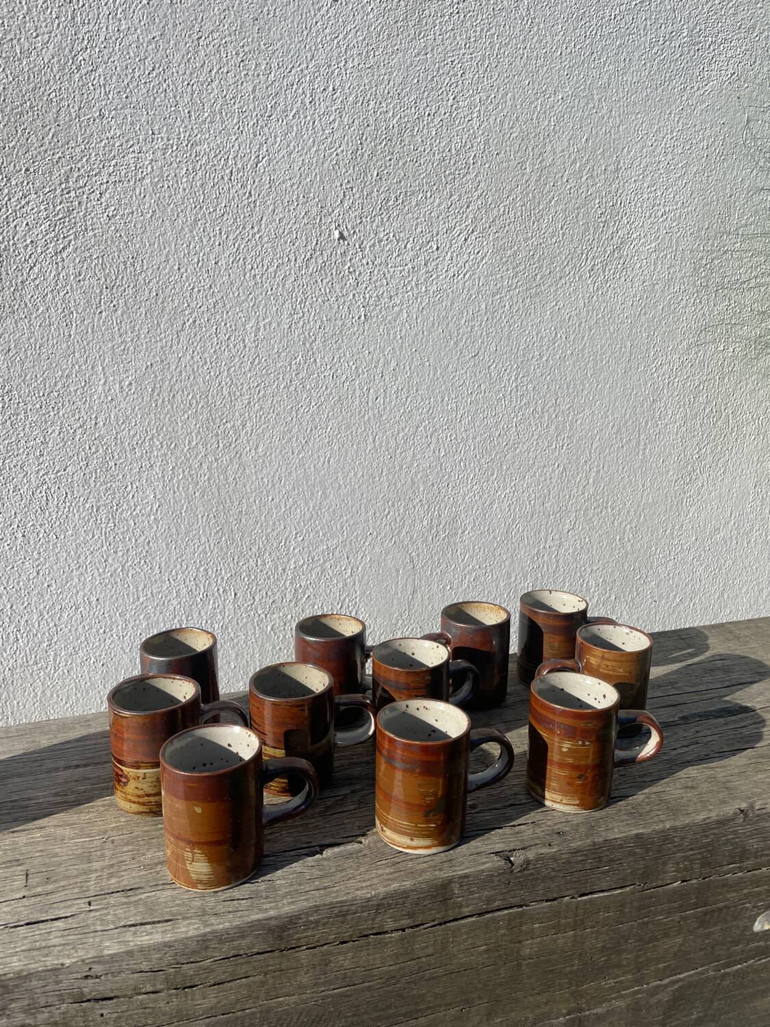 10 unique ceramic/stoneware coffee cups