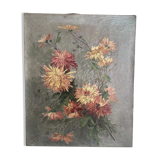 Oil on canvas signed, 1902