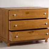 Antique three-drawer chest of drawers (circa 1920) #49