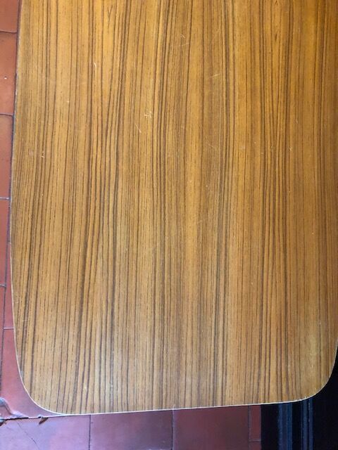 Scandinavian coffee table compass foot