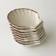 Set of 8 Emile Henry Scallops - Beige culinary pottery