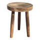 low wooden stool (vintage Moroccan)
